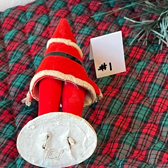 Vintage Belsnickel Santa Claus Standing Figure on Base St. Nicholas MadeJapan #1 - Picture 11 of 13